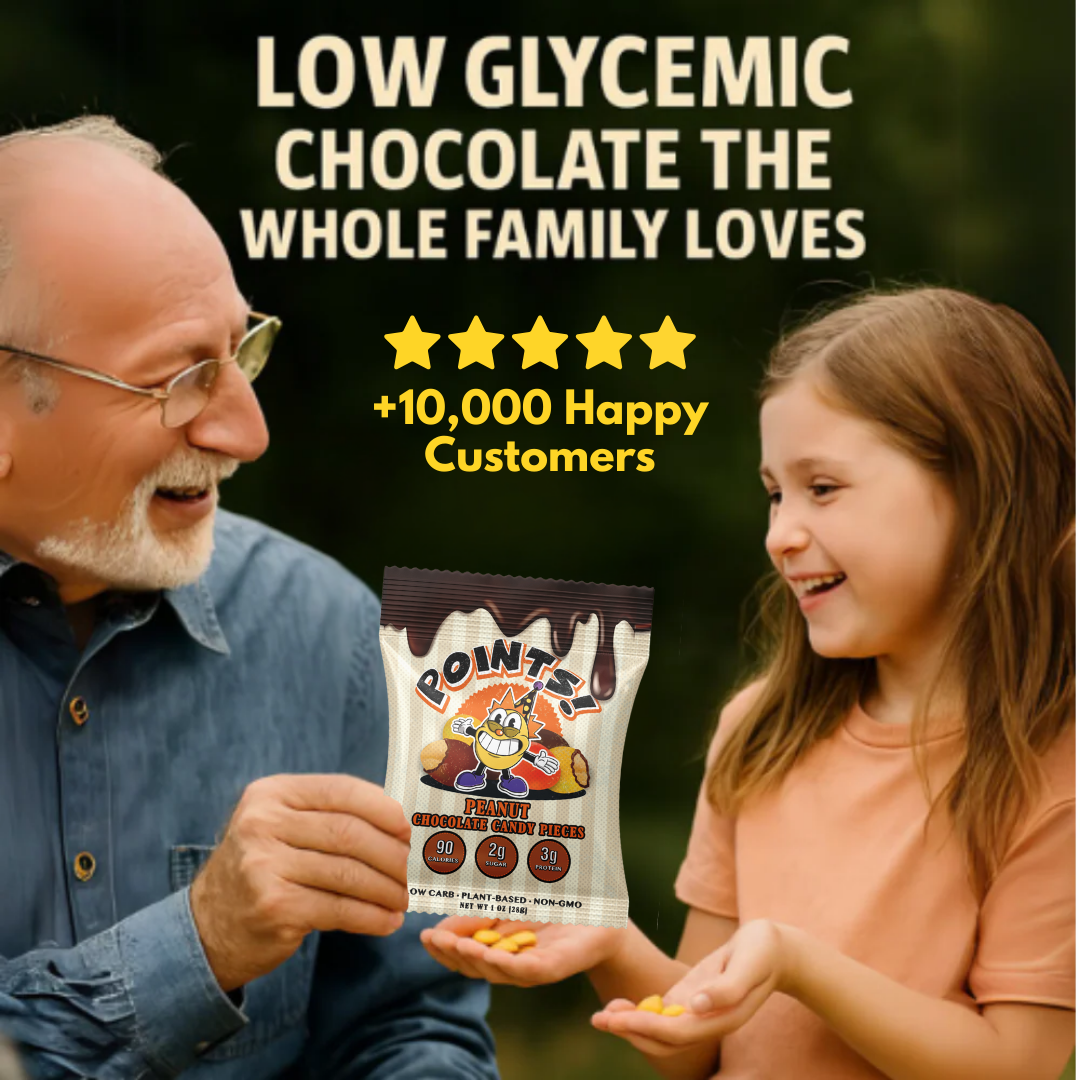 Low Glycemic Peanut Chocolate Candies