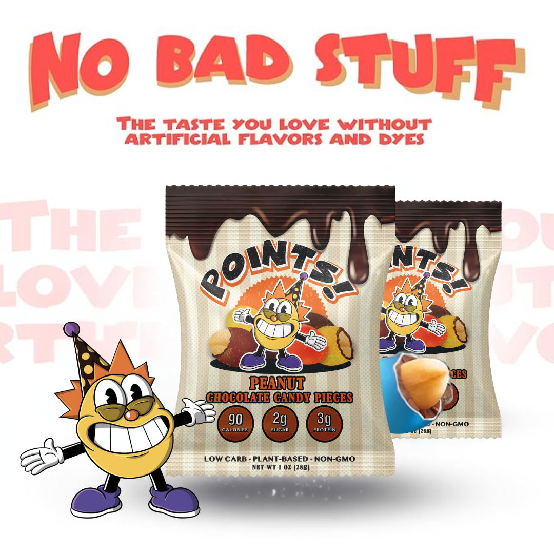 Low Glycemic Peanut Chocolate Candies