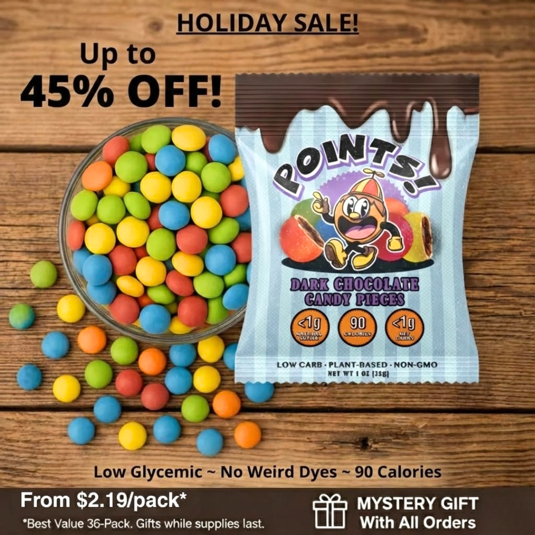 Low Glycemic Dark Chocolate Candies