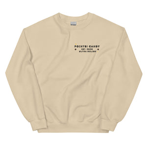 Snazzy's "Ultra Delish" POINTS! Unisex Crew Neck Sweatshirt