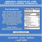 Low Glycemic, High Protein Cookie Sandwich Cookies