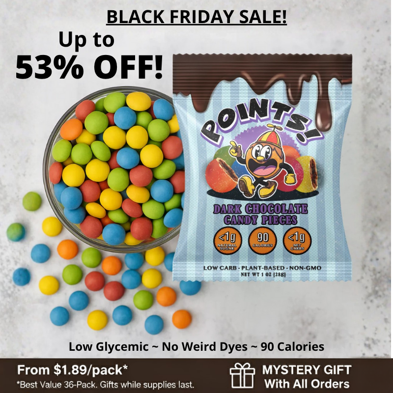 Low Glycemic Dark Chocolate Candies