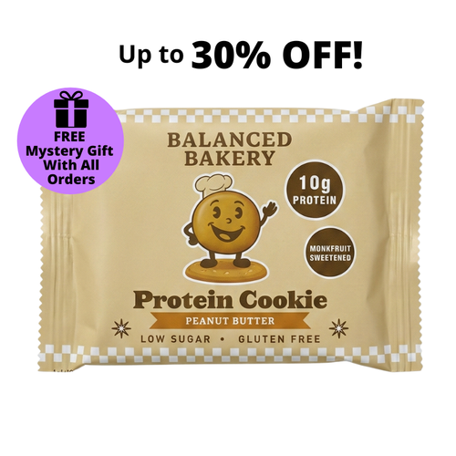 Peanut Butter Protein Cookies
