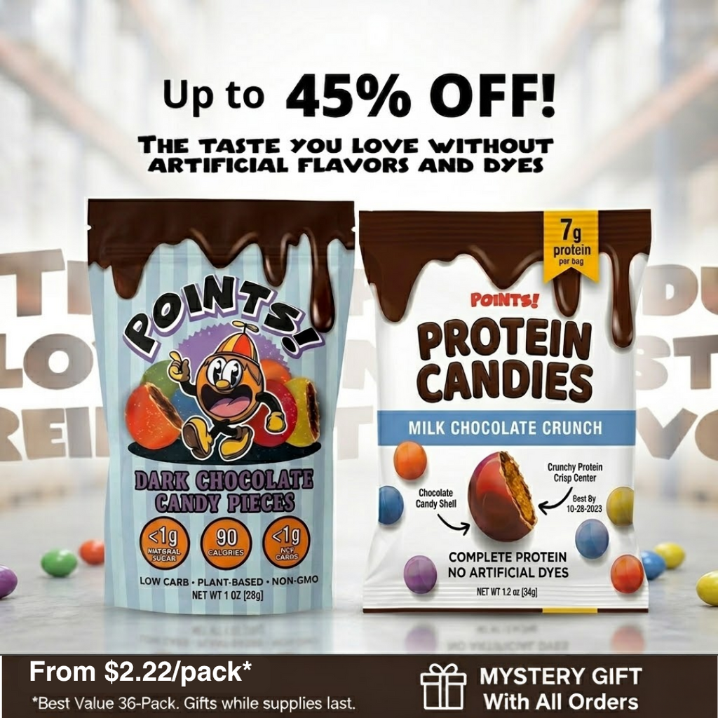 Low Sugar + High Protein Chocolate Candies