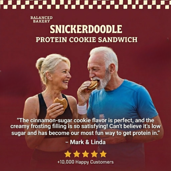 Low Glycemic, High Protein Cookie Sandwich Cookies