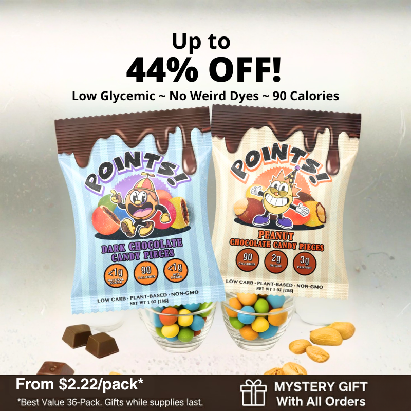 Low Glycemic Peanut + Dark Chocolate