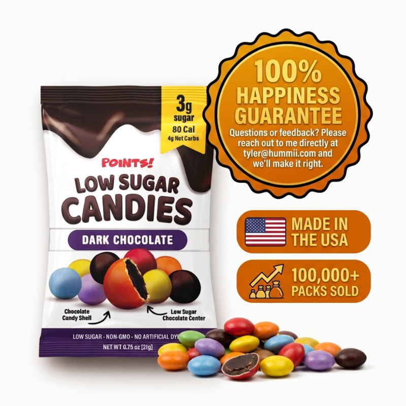 Low Glycemic Dark Chocolate Candies