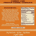 Low Glycemic, High Protein Cookie Sandwich Cookies