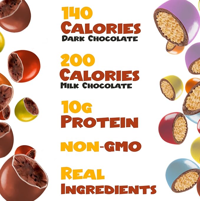 High Protein Dark & Milk Chocolate