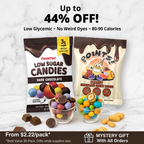 Low Glycemic Peanut + Dark Chocolate Candies