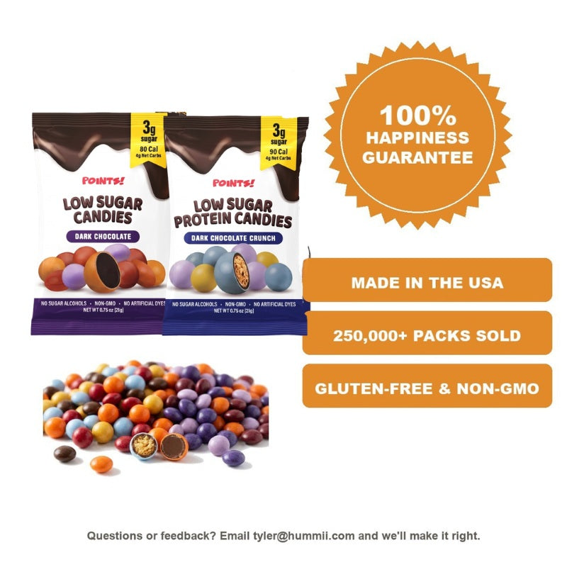 Dark Chocolate Duo: Original + Protein Crunch