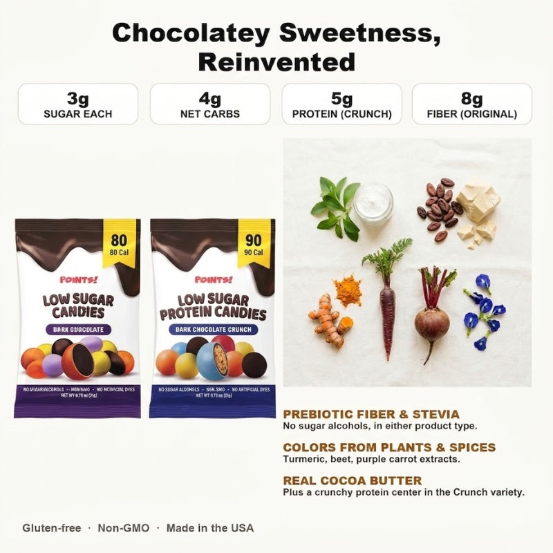 Dark Chocolate Duo: Original + Protein Crunch