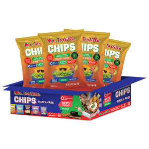 Low Carb, Crunchy Chips 4-Pack