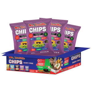 Low Carb, Crunchy Chips 4-Pack