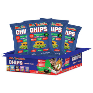 Low Carb, Crunchy Chips 4-Pack