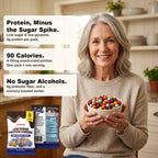 Low Sugar Dark Chocolate Crunch Protein Candies