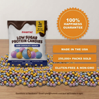 POINTS! Dark Chocolate Crunch pack with 100% happiness guarantee, made in the USA, 250,000+ packs sold, gluten-free and non-GMO