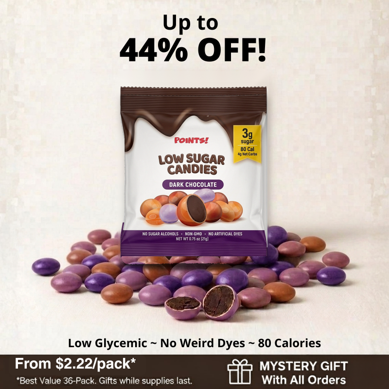 Low Glycemic Dark Chocolate Candies